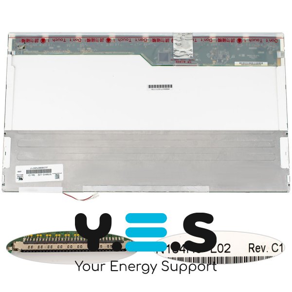 Матриця 18.4" N184H3-L02 FHD 1920×1080, 30pin, 1CCFL, глянець, розʼєм справа вгорі