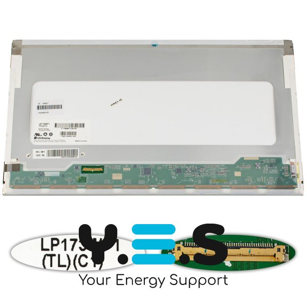 Матриця LP173WF1-TLC1 17.3" FHD 1920×1080, 40pin, LED Normal, матова, роз’єм зліва знизу (renew)