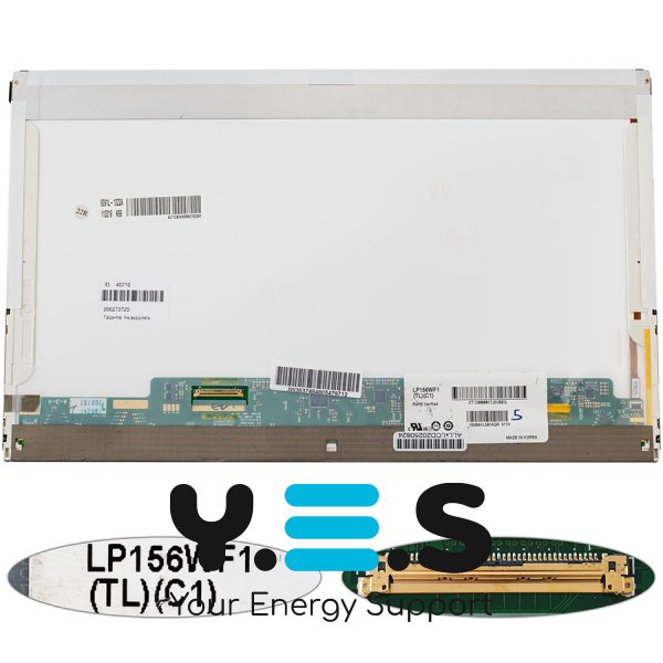 Матриця 15.6" LP156WF1-TLC1 FHD 1920×1080, 40pin, LED, матова, роз'єм зліва знизу (renew)