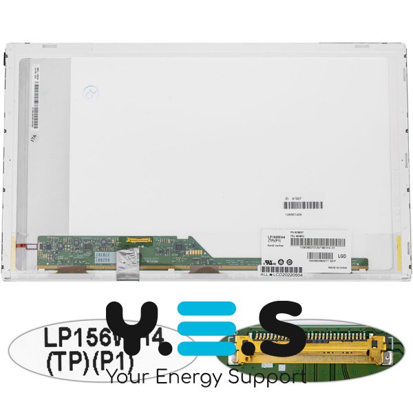 Матриця LP156WH4-TPP1 15.6" 1366×768 eDP 30pin LED матова, розʼєм зліва внизу