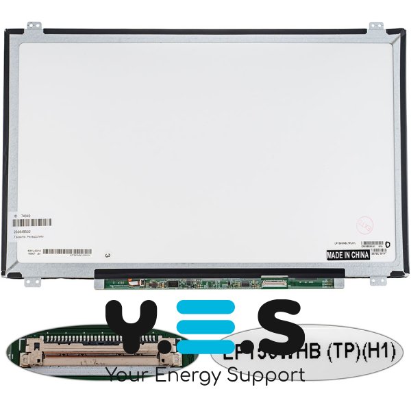 Матриця LP156WHB-TPH1 15.6" 1366×768 eDP 30pin LED Slim матова, розʼєм справа знизу (renew)