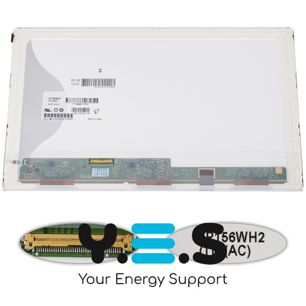 Матриця 15.6" LP156WH2-TLAC 1366×768 40pin LED глянець, роз’єм зліва знизу (renew)