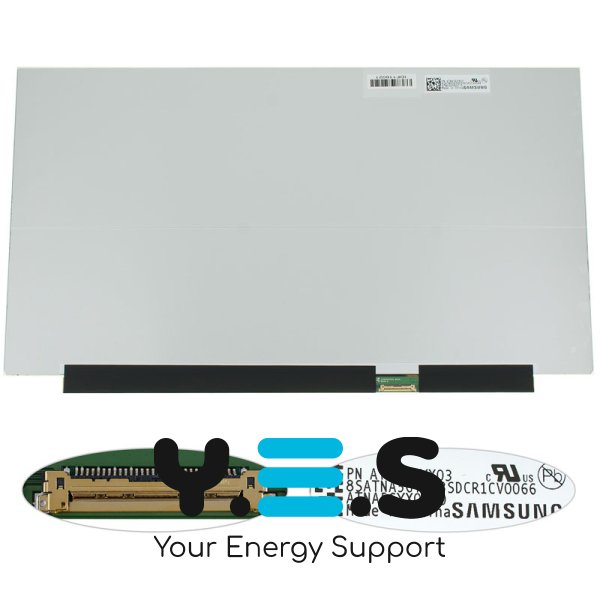 OLED-матриця 15.6" ATNA56YX03-0 FHD 1920×1080 eDP 30pin 400кд/м² глянець Slim, роз’єм праворуч знизу