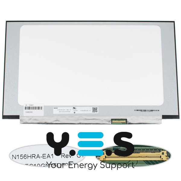 Матриця IPS 15.6" N156HRA‑EA1 FHD 144Гц eDP 40pin, 300кд/м², матова Slim, роз’єм справа знизу
