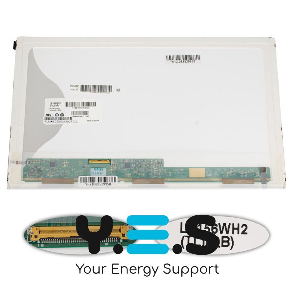 Матриця 15.6" LP156WH2-TLQB 1366×768 40pin LED глянець, роз’єм зліва знизу (renew)