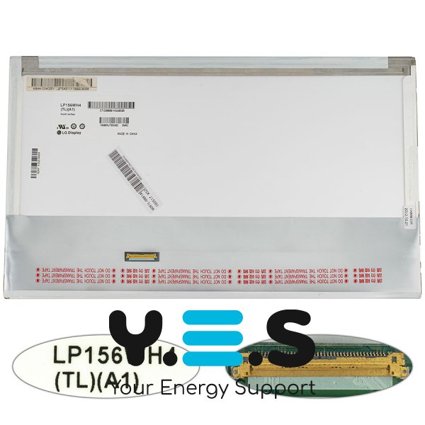 Уцінка! Матриця 15.6" LP156WH4-TLA1 1366×768 40pin LED глянцева, конектор зліва знизу (renew)