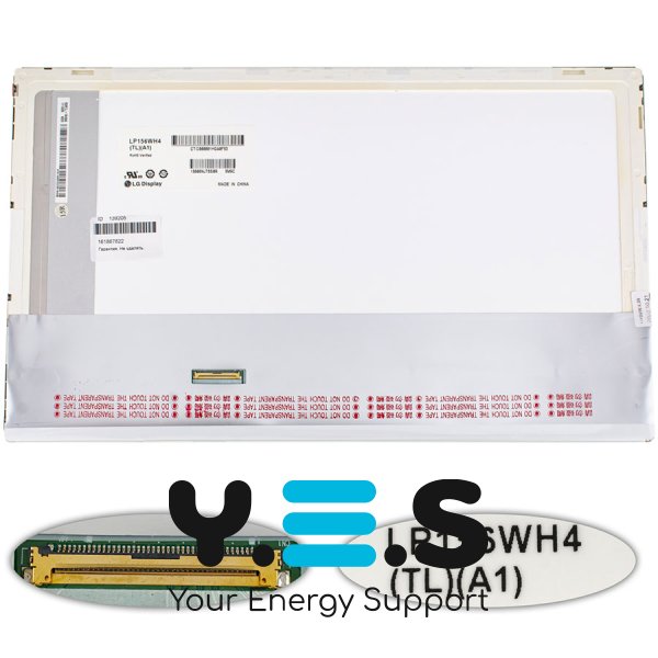 Уцінка! Матриця 15.6" LP156WH4-TLA1 1366×768 40pin LED глянцева, роз’єм зліва знизу (renew)