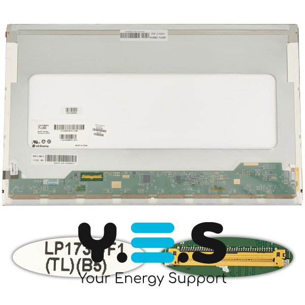 Матриця LP173WF1-TLB5 17.3" FHD 1920×1080, 40pin, LED, глянець, роз’єм зліва знизу (renew)