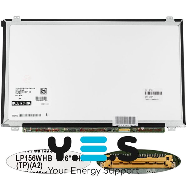 Матриця LP156WHB-TPA2 15.6" 1366×768 eDP 30pin LED Slim матова, правий низ, renew