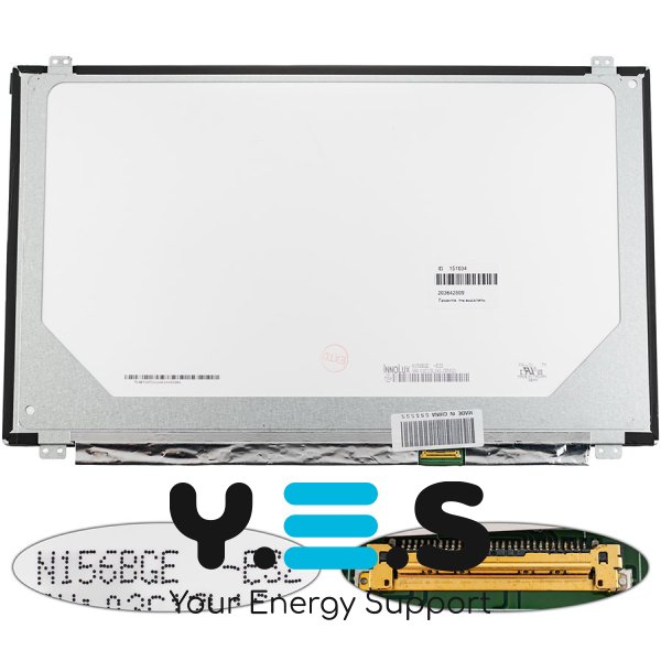 Матриця 15.6" N156BGE-E32 1366×768 eDP 30pin LED Slim матова, роз’єм справа знизу (renew)