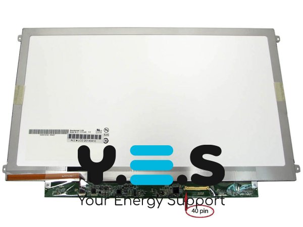 Матриця AUO B133XW01 V.3 13.3" Slim 1366×768, 40pin, вушка збоку, глянцева