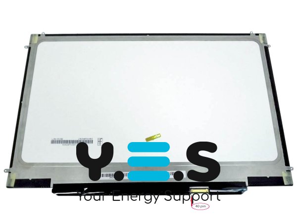 Матриця Apple MacBook Pro A1286 15.4" Slim 1440×900 40pin, кріплення зверху/з боків, глянець