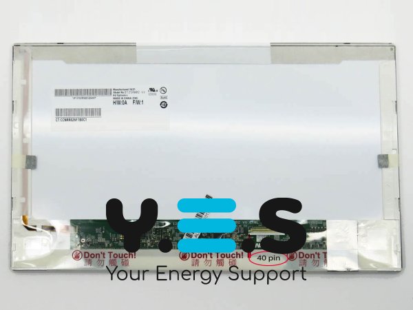 Матриця 12.5" Normal 1366×768, 40pin, матова AUO B125XW02 V.0