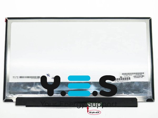 Матриця LG LP133QD1-SPA3 13.3" Slim eDP 3200×1800 40pin глянцева, без кріплень