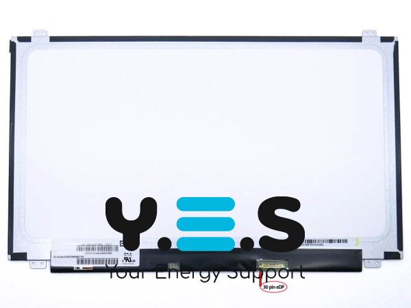 Матриця BOE NT156WHM-N32 15.6" Slim eDP 1366×768 30pin, вушка верх/низ, глянцева
