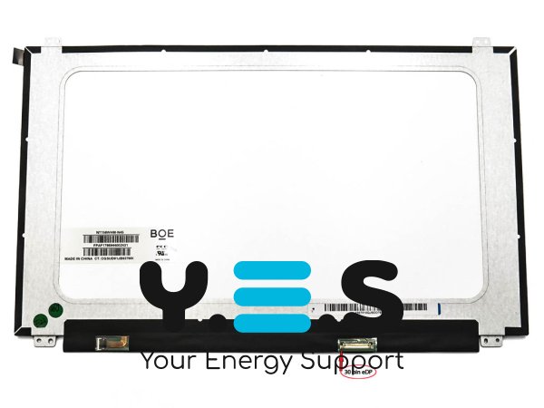 Матриця BOE NT156WHM-N45 15.6" Slim eDP 30pin матова 1366×768, 350мм, вушка верх/низ