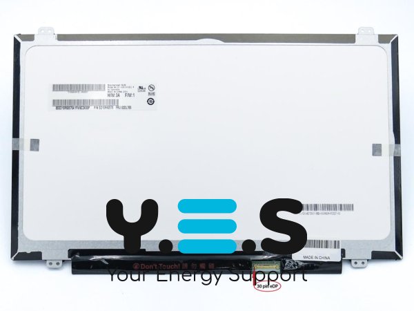 Матриця AUO B140HAN02.4 14.0" Slim eDP 30pin IPS FHD 1920×1080 320mm матова, вушка верх/низ