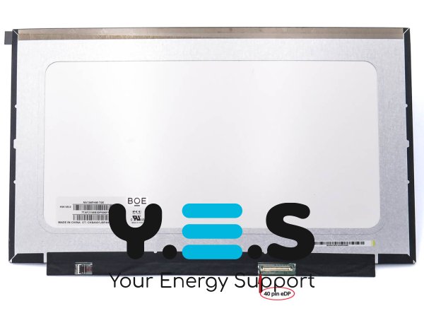Матриця з тачскріном 15.6" Slim eDP 40pin IPS FHD глянцева BOE NV156FHM-T06/T0E без кріплень