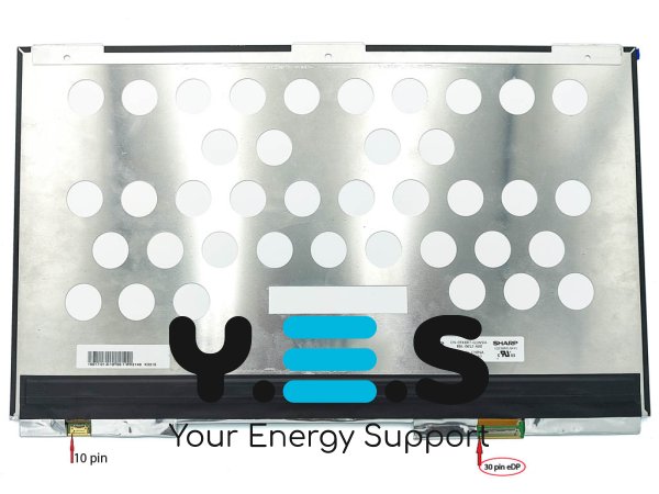 Матриця Sharp LQ156M1JW41/LQ156M1JW43 15.6" Slim eDP IPS FHD матова 30+10pin без кріплень