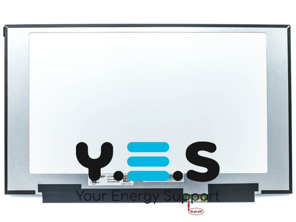 Матриця Sharp LQ156M1JW25 15.6" IPS FHD 300Hz eDP 40pin Slim матова без кріплень 351мм