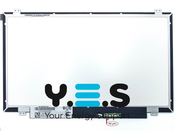 Матриця BOE 14.0" Slim NT140WHM-N47 1366×768 40Pin вушка верх/низ глянцева New