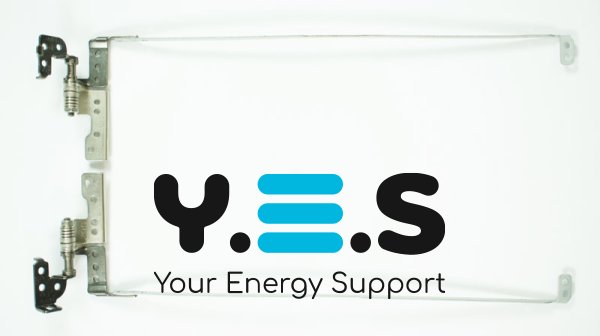 Петлі для ноутбука HP CQ72, G72 чорні (варіант 1, ліва+права)