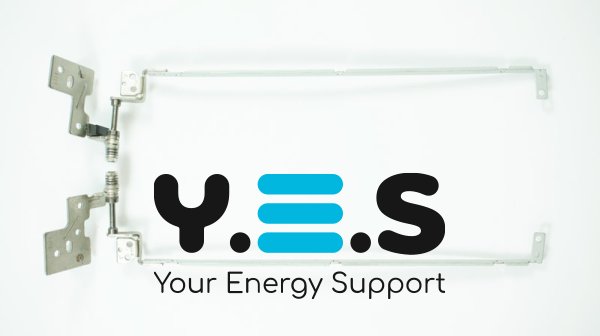 Петлі для ноутбука Lenovo B450, комплект ліва+права