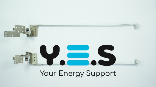 Петлі (ліва+права) для ноутбука HP ProBook 470 G2, 768379-001, 34.4YY04/05.001