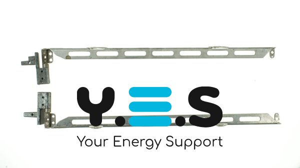 Петлі (ліва+права) для ноутбука HP NX9420, NW9440, б/в, уцінка (AMZKF000300+200)