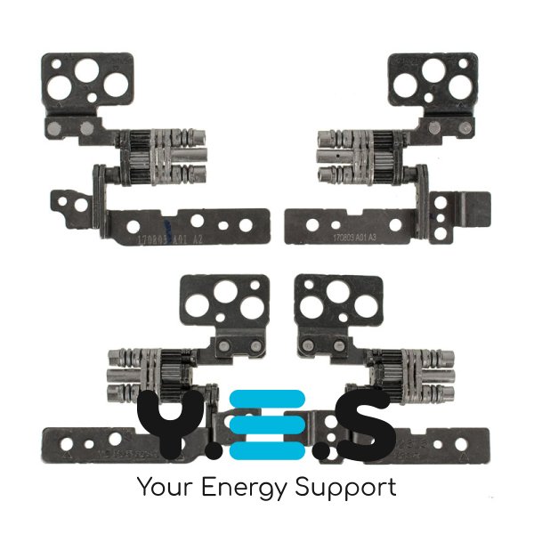 Петлі (ліва+права) для ноутбука Dell Latitude 7370