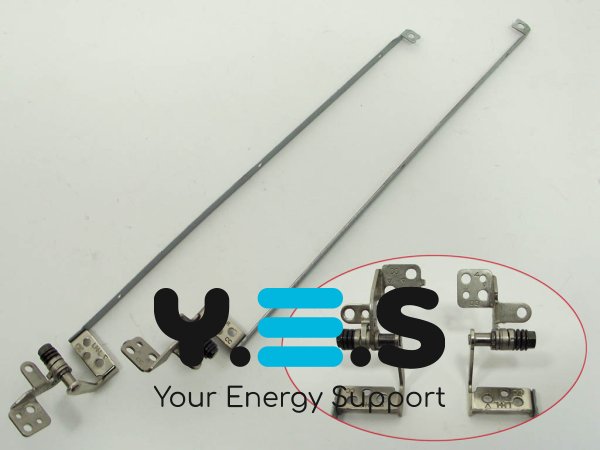 Петлі (ліва+права) для TOSHIBA Satellite C600, C600D, C606 6055B0016601/6055B0016602