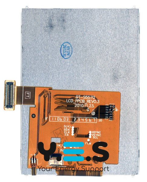 LED-дисплей (матриця) 3.14″ Slim 320×240 для телефона, без кріплень, глянцевий