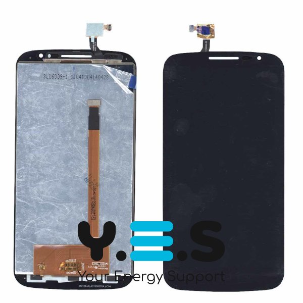 Дисплейний модуль із тачскріном для Alcatel One Touch Pop S9 7050Y, чорний