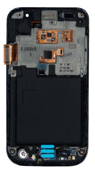 Дисплейний модуль із тачскріном (матриця) Full Set для Samsung Galaxy S I9000, чорний