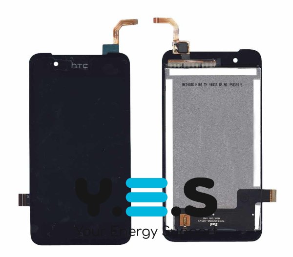 Дисплейний модуль (матриця) з тачскріном для HTC Desire 210, чорний