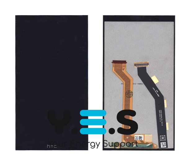 Дисплейний модуль із тачскріном для HTC One E9 plus, чорний