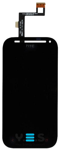 Дисплей з тачскріном для HTC One SV LTE T528T, чорний