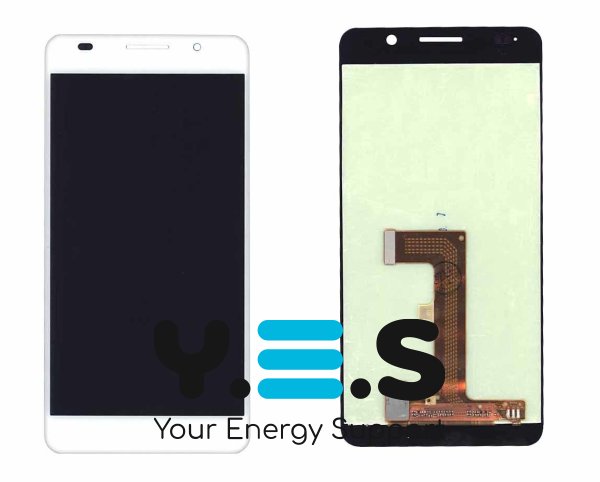 Дисплейний модуль з тачскріном для Huawei Honor 6 H60-L02, білий