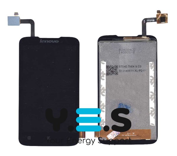 Тачскрін-матриця (модуль) для Lenovo IdeaPhone A316i, чорна