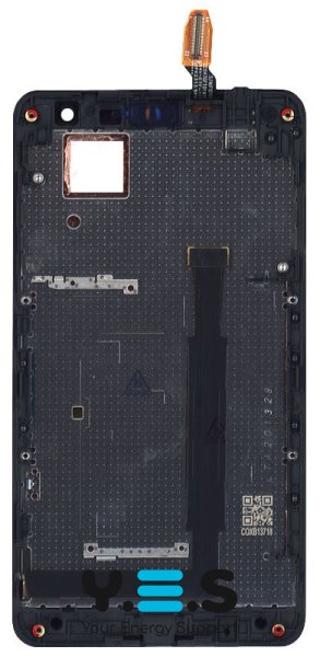 Дисплей з тачскріном (модуль) для Nokia Lumia 625, чорний