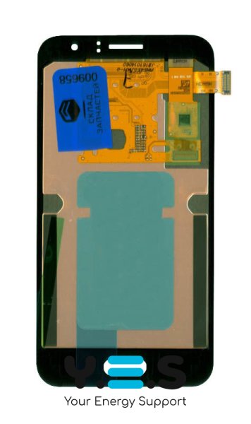 Дисплейний модуль з тачскрином для Samsung Galaxy J1 (2016) SM-J120F, білий