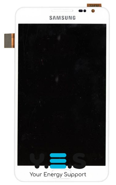 Дисплейний модуль з тачскріном для Samsung Galaxy Note 1 GT-N7000, білий