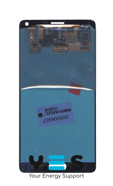 Дисплей з тачскріном для Samsung Galaxy Note 4 SM-N910C, чорний