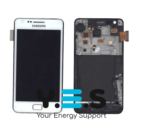 Білий модуль тачскрін-матриця для Samsung Galaxy S2 GT-I9100