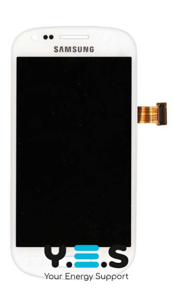 Дисплей з тачскріном для Samsung Galaxy S3 mini GT-I8190, білий