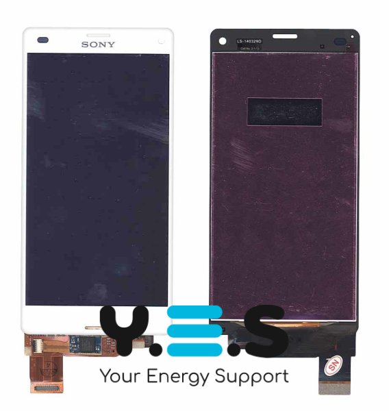 Тачскрін-матриця (модуль) для Sony Xperia Z3 D5803 Compact, біла