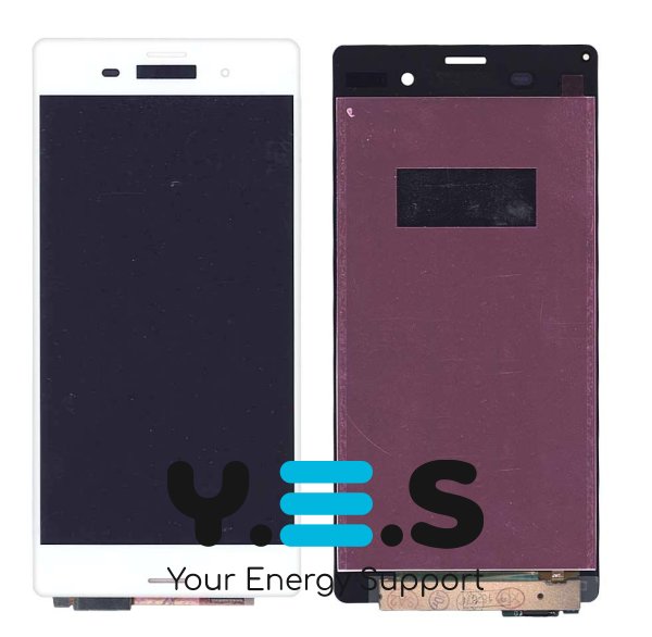 Тачскрін-сенсорний модуль для Sony Xperia Z3 D6603, білий