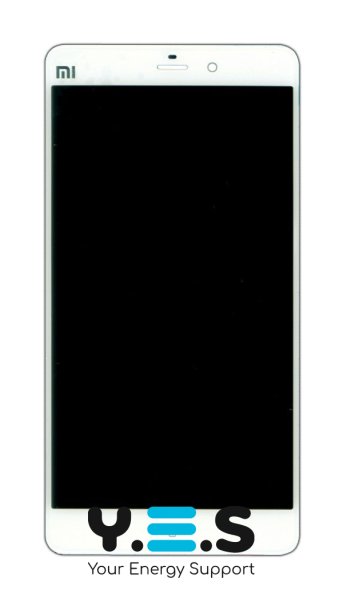 Дисплей з тачскріном для Xiaomi Mi Note, білий, модуль Original