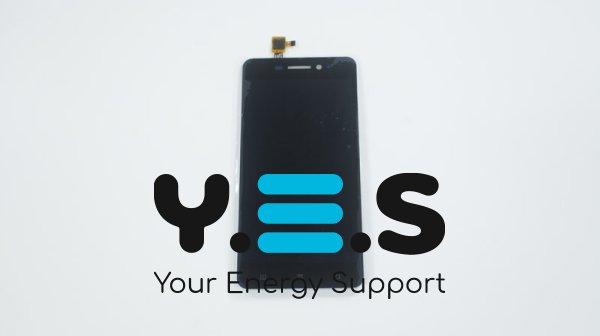 Дисплей Lenovo S60 Laser чорний з тачскріном у зборі, без рамки