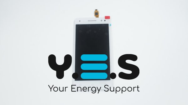 Дисплей Lenovo Vibe S1 Lite білий з тачскріном у зборі, без рамки